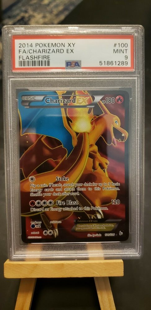 Auction Prices Realized Tcg Cards 14 Pokemon Xy Flashfire Full Art Charizard Ex
