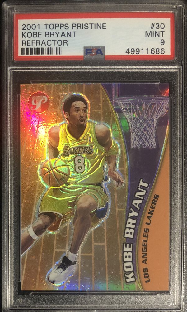 Auction Prices Realized Basketball Cards 2001 Topps Pristine Kobe  