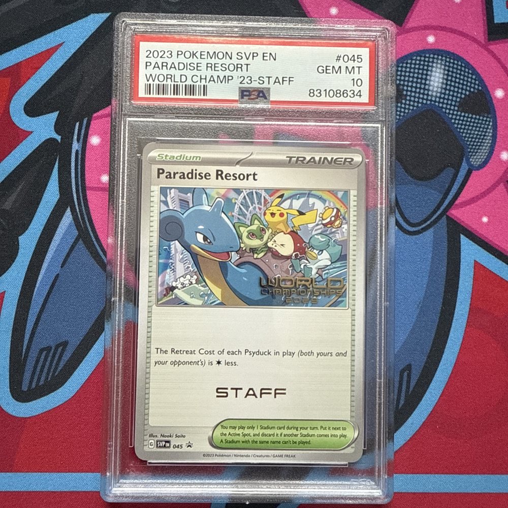 パラダイスリゾート_ポケモンWCS 2023プロモ psa10 CGC10 PSA10相当 パラダイスリゾート WCS 2023 横浜 プロモ