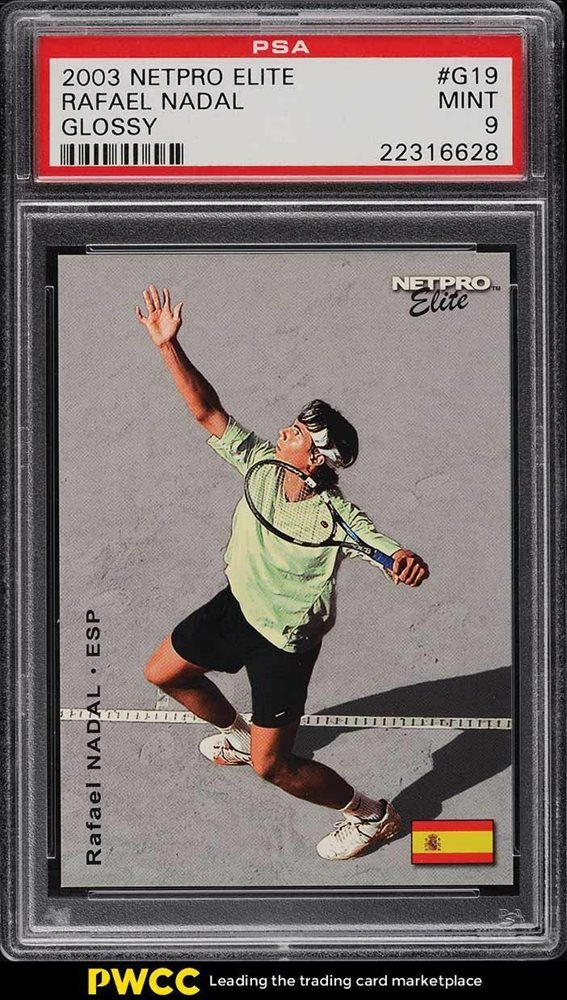 2003 NETPRO Rafael Nadal ルーキーカード 410_574_5