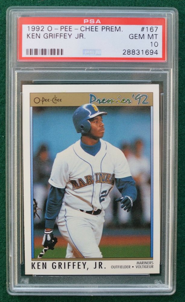 Auction Prices Realized Baseball Cards 1992 OPeeChee Premier Ken Griffey JR.