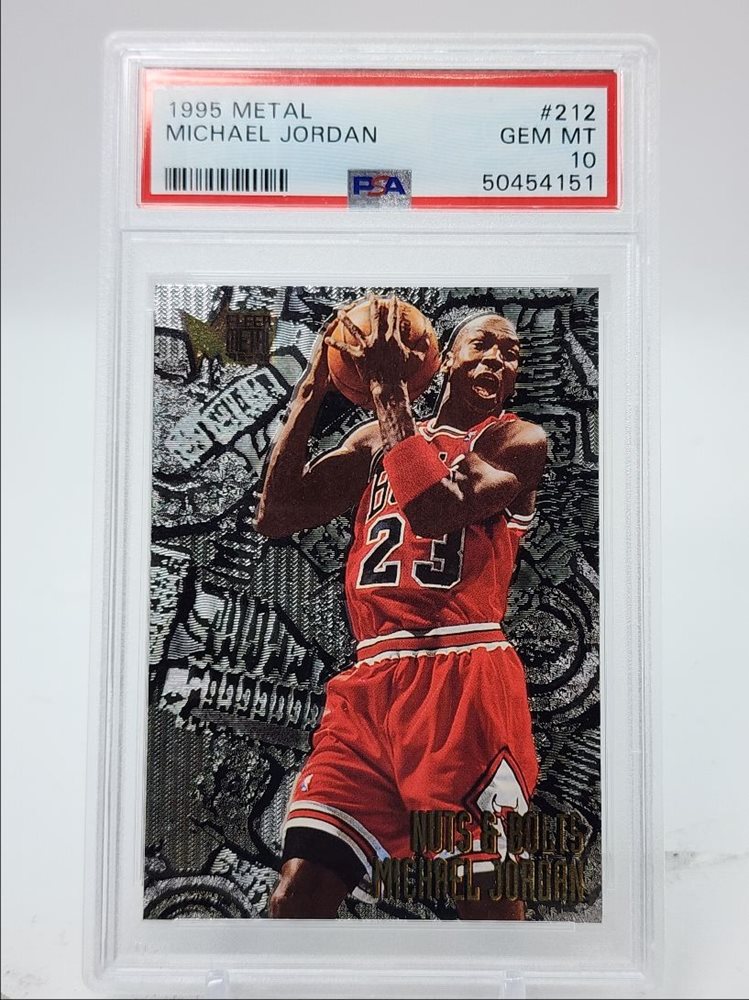 Auction Prices Realized Basketball Cards 1995 METAL Michael