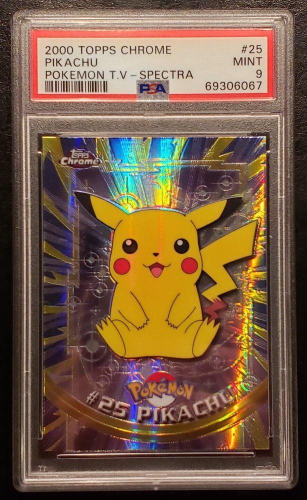 Auction Prices Realized Tcg Cards 2000 TOPPS CHROME POKEMON T.V.
