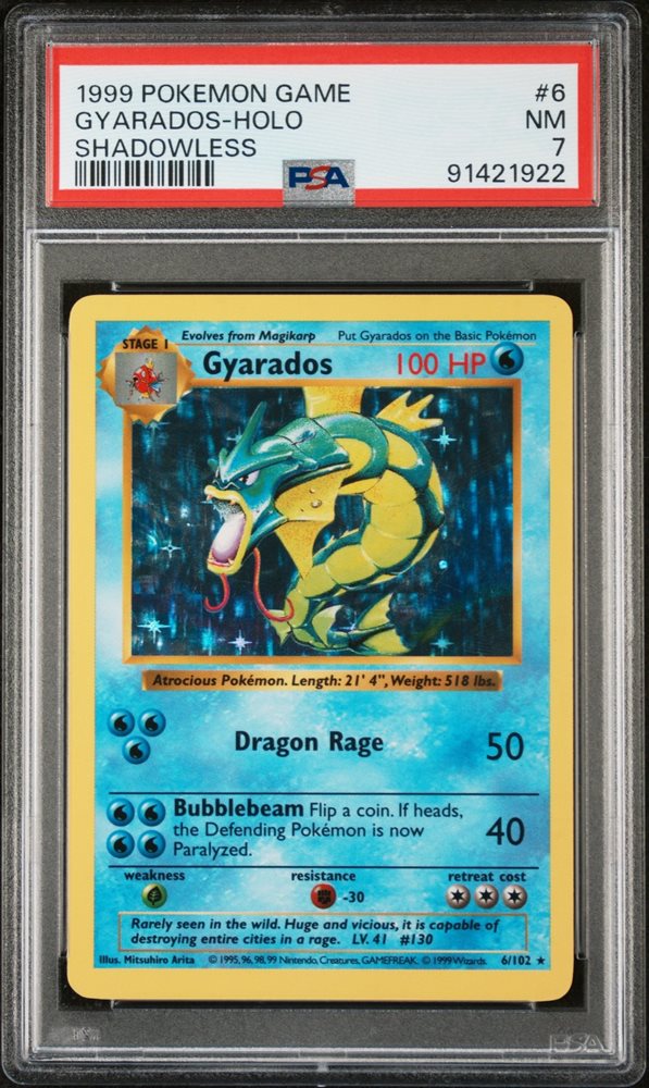 Auction Prices Realized Tcg Cards 1999 POKEMON GAME Gyarados