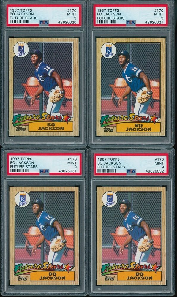 Auction Prices Realized Baseball Cards 1987 Topps BO Jackson Future Stars