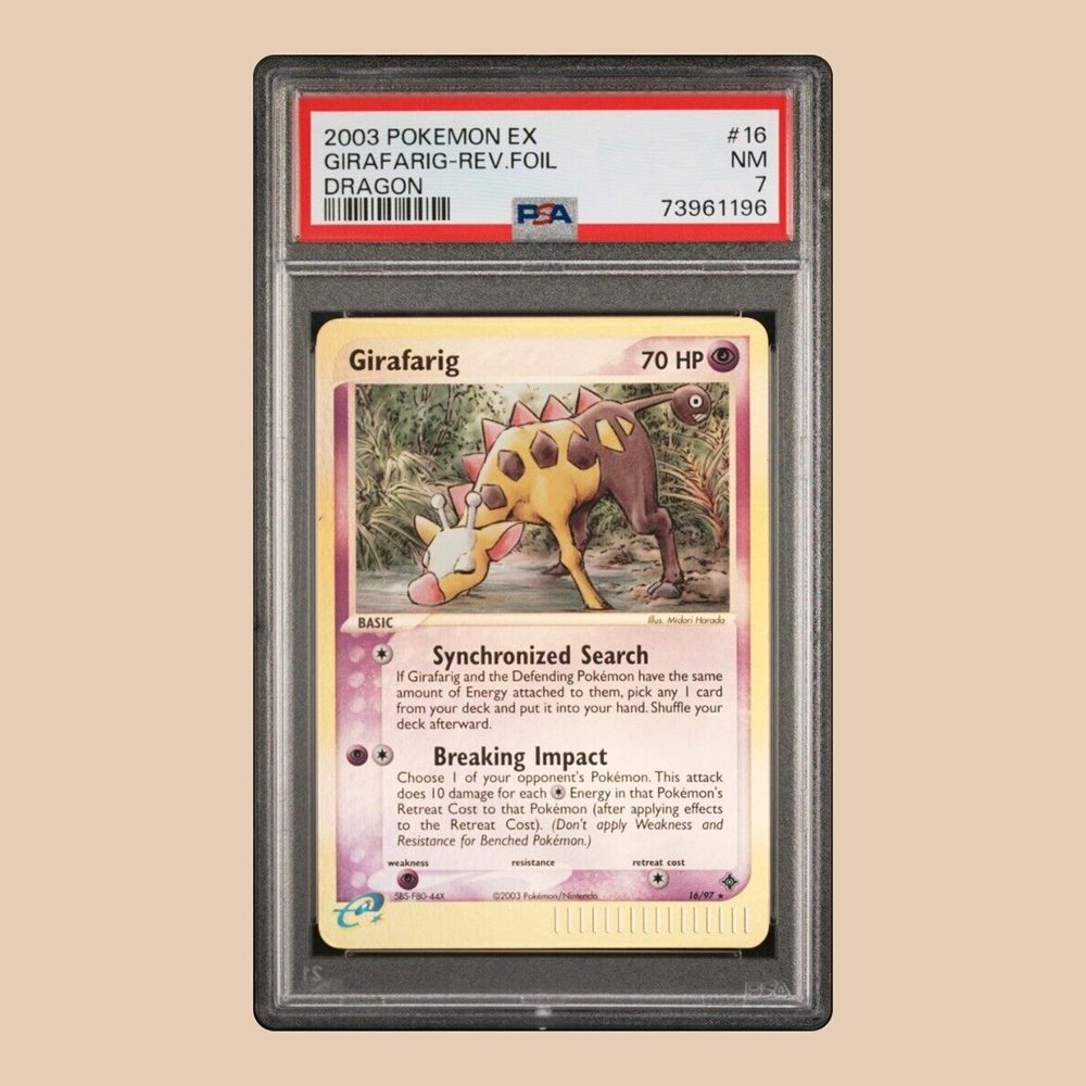 girafarig pokemon card value Girafarig - 16/97 Non-Holo Rare