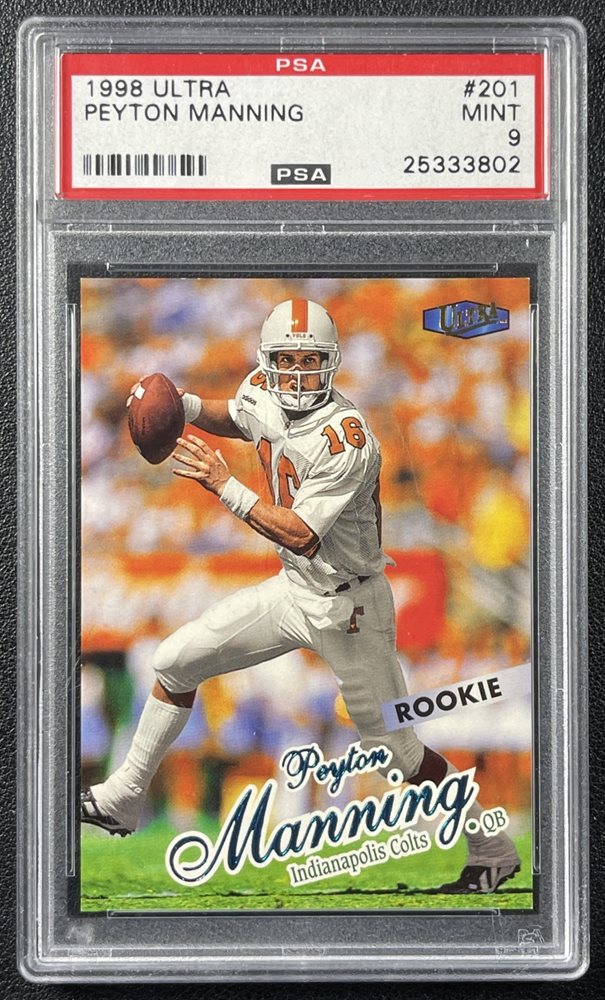 Auction Prices Realized Football Cards 1998 ULTRA Peyton Manning