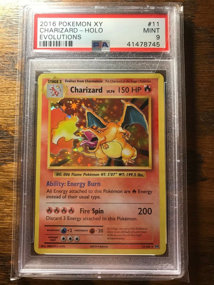 Auction Prices Realized Tcg Cards 2016 Pokemon XY Evolutions CharizardHolo