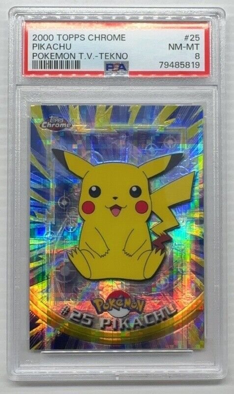 Auction Prices Realized Tcg Cards 2000 TOPPS CHROME POKEMON T.V.