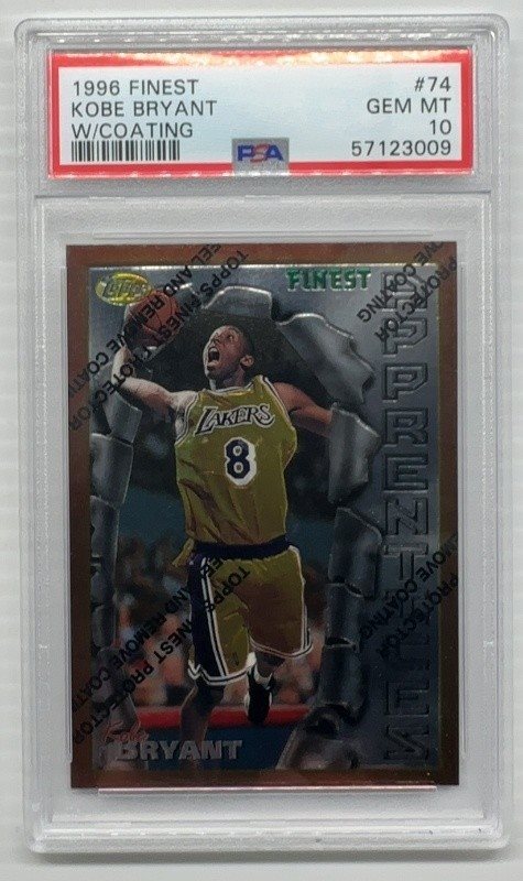 Auction Prices Realized Basketball Cards 1996 Finest Kobe Bryant