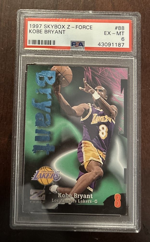 Auction Prices Realized Basketball Cards 1997 SKYBOX Z-FORCE Kobe