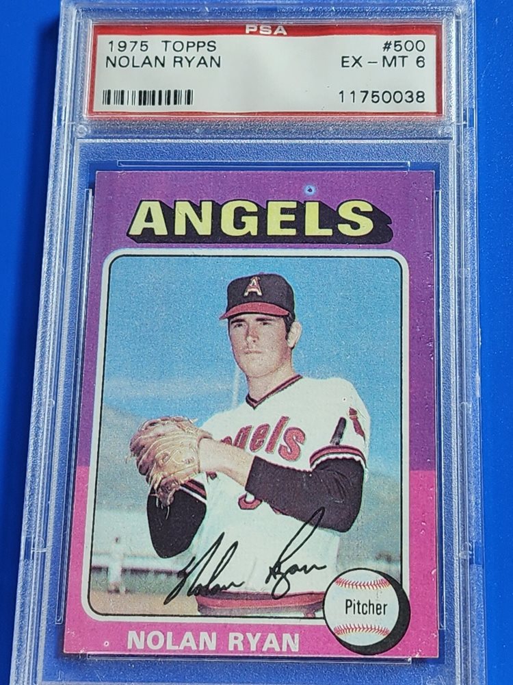 1975 Topps Nolan Ryan Psa 8