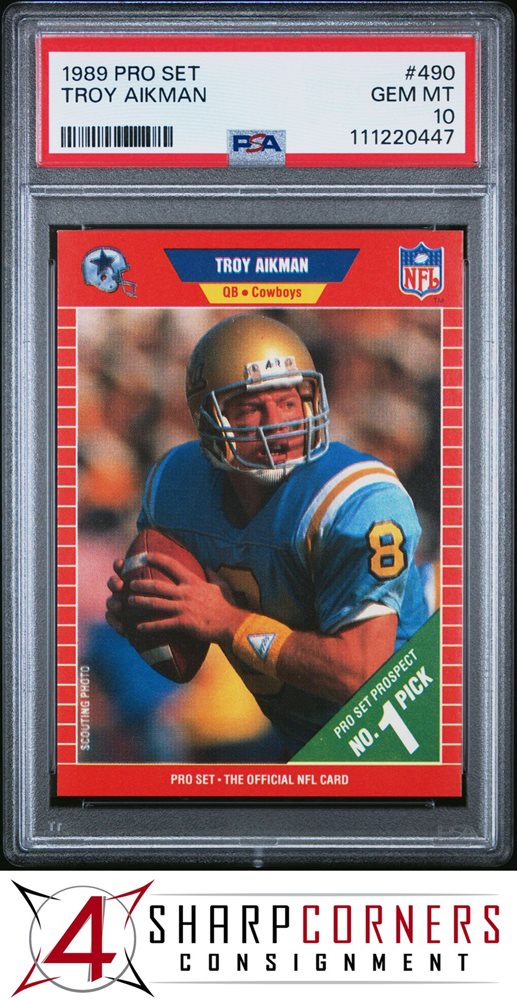 その他 TROY AIKMAN ROOKIE bgs9.5 その他 TROY AIKMAN ROOKIE bgs9.5 Troy Aikman 1989 Score RC
