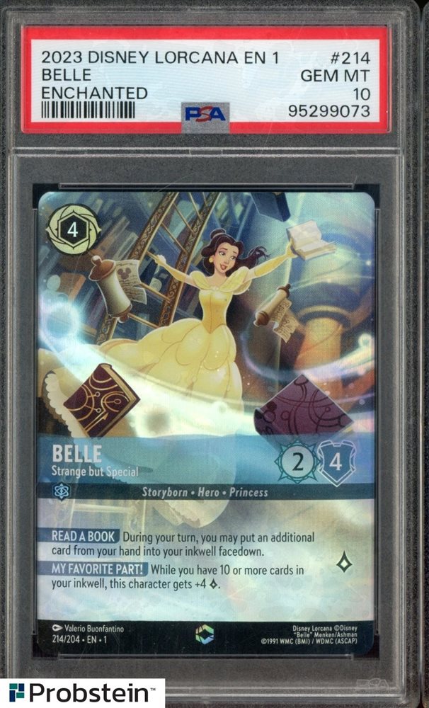 PSA10 ロルカナ ベル Auction Prices Realized Tcg Cards 2023 DISNEY LORCANA EN 1