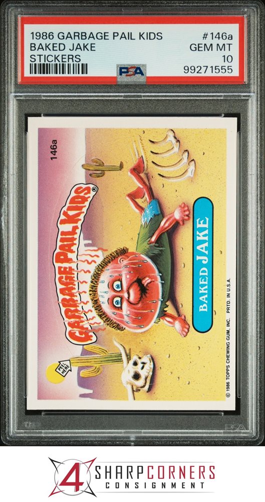 Auction Prices Realized Non-Sport Cards 1986 GARBAGE PAIL KIDS