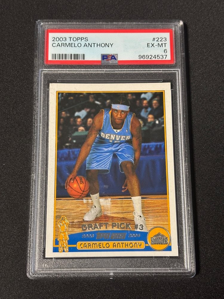 Auction Prices Realized Basketball Cards 2003 TOPPS Carmelo
