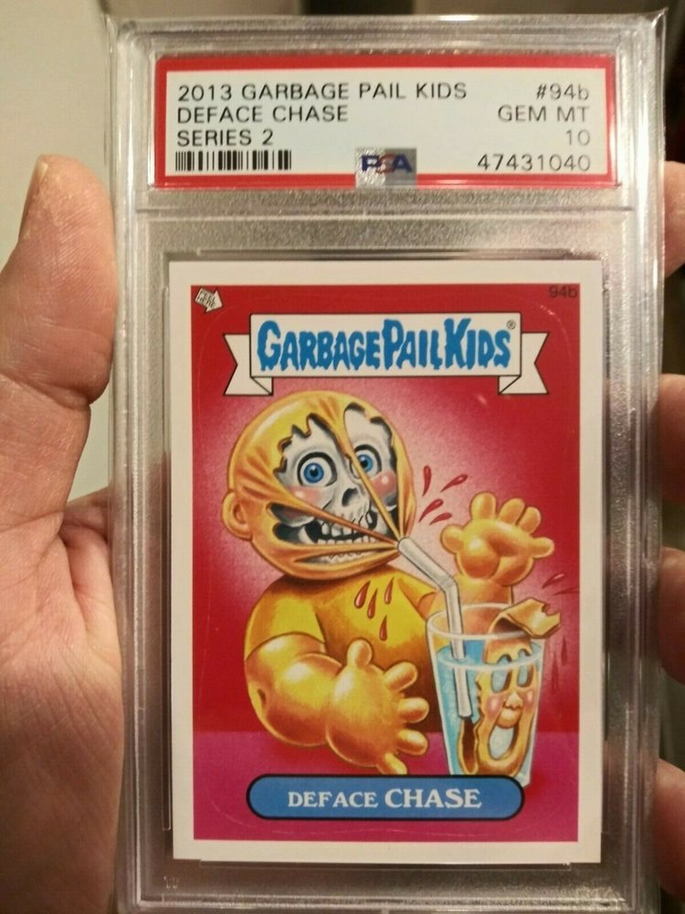 2013 Topps 2013 Garbage Pail Kids Series 2 #94b Deface Chase front