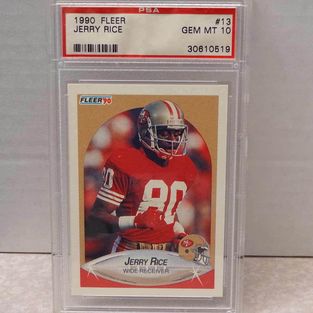 Auction Prices Realized Football Cards 1990 Fleer Jerry Rice