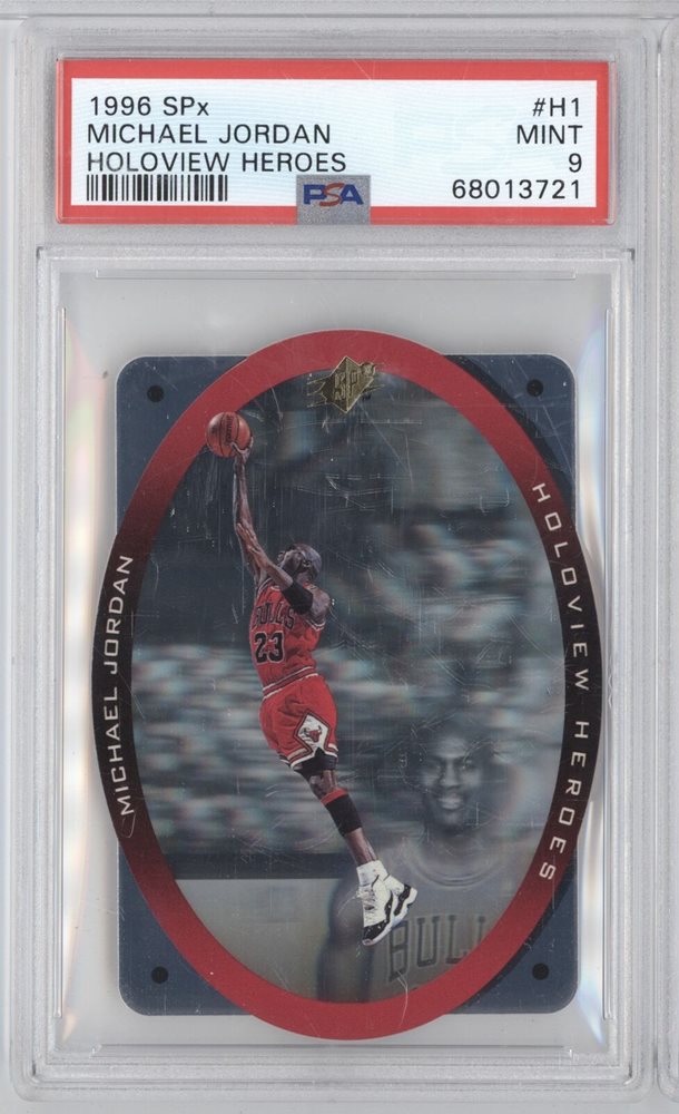 Auction Prices Realized Basketball Cards 1996 SPx Holoview Heroes 