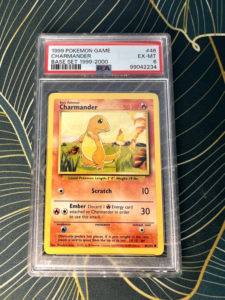 PSA10ヤマドラン　初期　1999 1999 POKEMON BASE SET 1ST EDITION #46 CHARMANDER PSA 10 | eBay