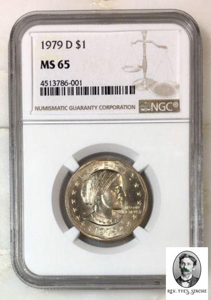 1980 S SUSAN B ANTHONY DOLLAR MS 65 NGC