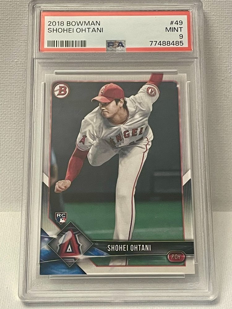 【大谷翔平 RC PSA10】2018 Bowman Shohei Ohtani Shohei Ohtani 2018 bowman chrome auto #SO PSA 10 With 10