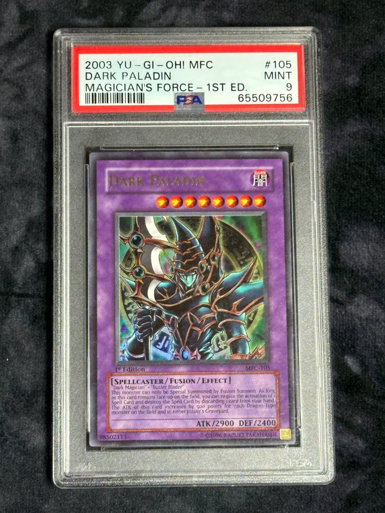 遊戯王OCG デュエルモンスターズ dark paladin psa10 PSA 10 Gem Mint Dark Paladin GP16-JP007 Gold Secret Rare