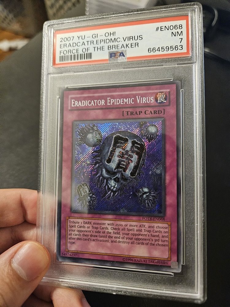 how to send yugioh cards through mail Amazon.com: Yu-Gi-Oh! - Eradicator Epidemic Virus (YuGiOh TCG Card) 2008  Yu-Gi-Oh! The Duelist Genesis main image 0