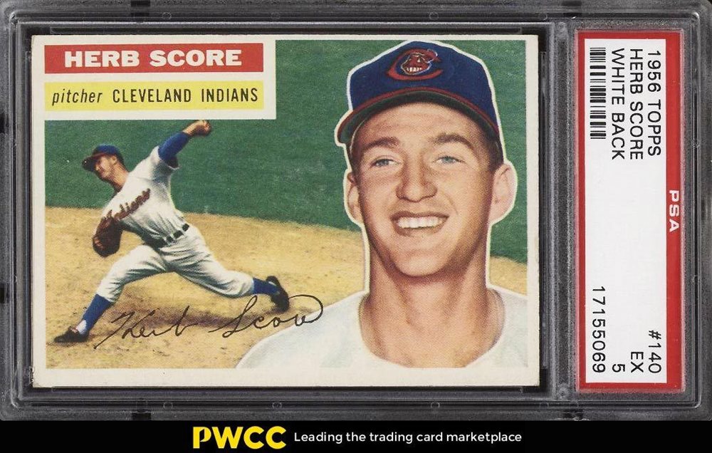 Auction Prices Realized Baseball Cards 1956 TOPPS Herb Score