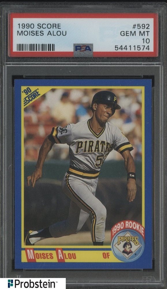 Auction Prices Realized Baseball Cards 1990 SCORE Moises Alou