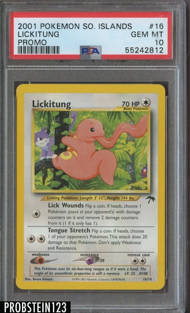 eBay Auction Item 384740660250 Tcg Cards 2001 Pokemon Southern Islands Promo