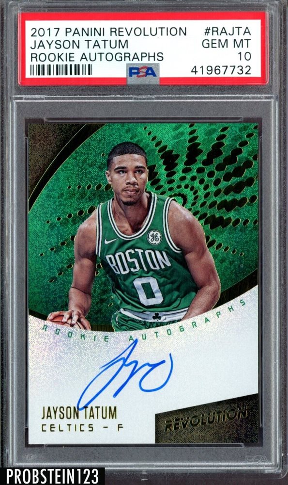 その他 2017 Jayson Tatum Revolution Psa10 RC Jayson Tatum 2017 Panini Revolution Astro Rookie Card #121