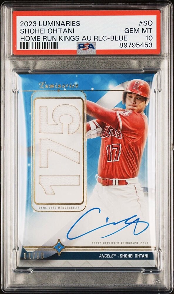 Auction Prices Realized Baseball Cards 2023 TOPPS LUMINARIES HOME