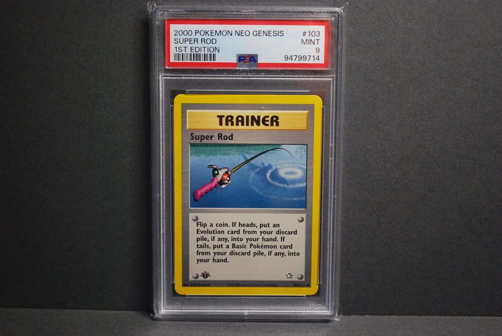 pokemon card super rod Whatnot Trading Card Display Stand main image 1