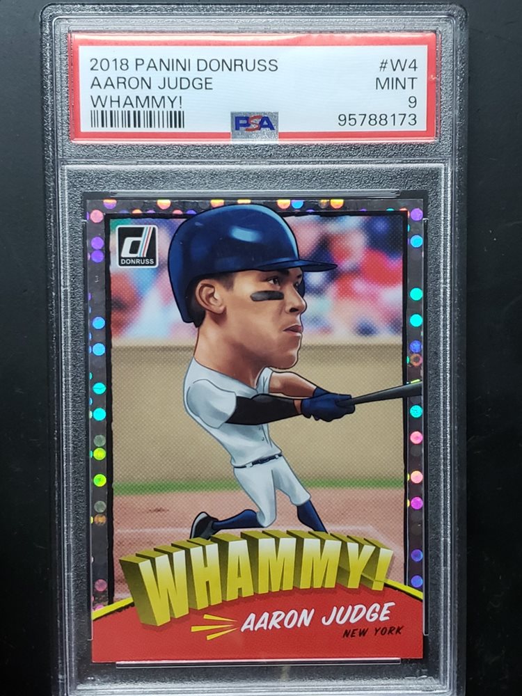 【ＳＳＰ】★ 2018 Donruss Whammy Aaron Judge Aaron Judge 2018 Donruss #W4 Whammy! /(SSP) Price Guide