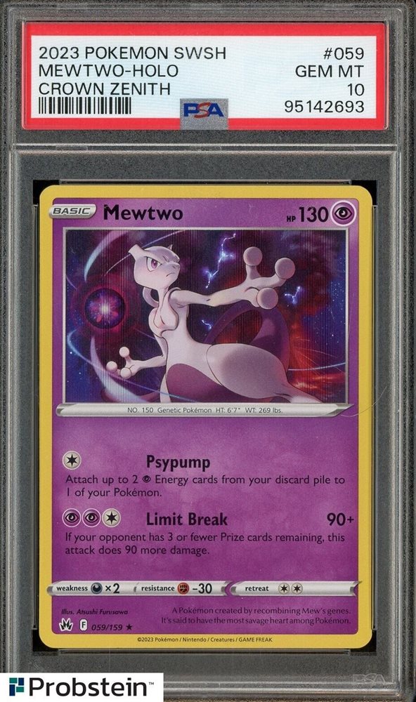 how much is a holographic mewtwo card worth Mewtwo - 12/18 - Detective Pikachu main image 0