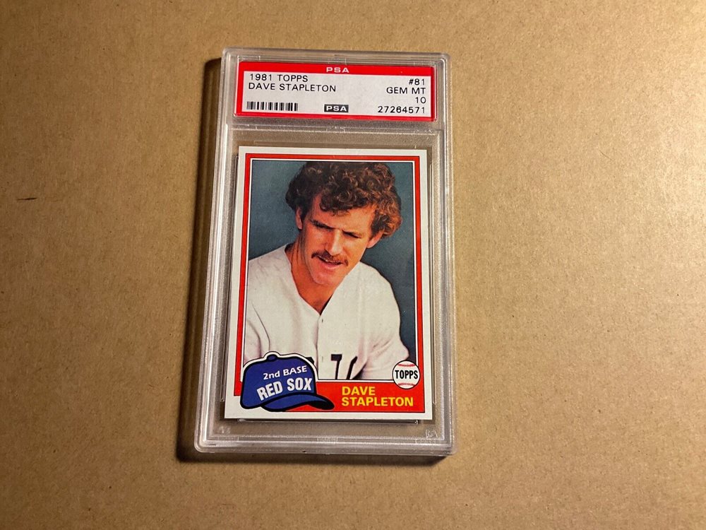 Auction Prices Realized Baseball Cards 1981 Topps Dave Stapleton
