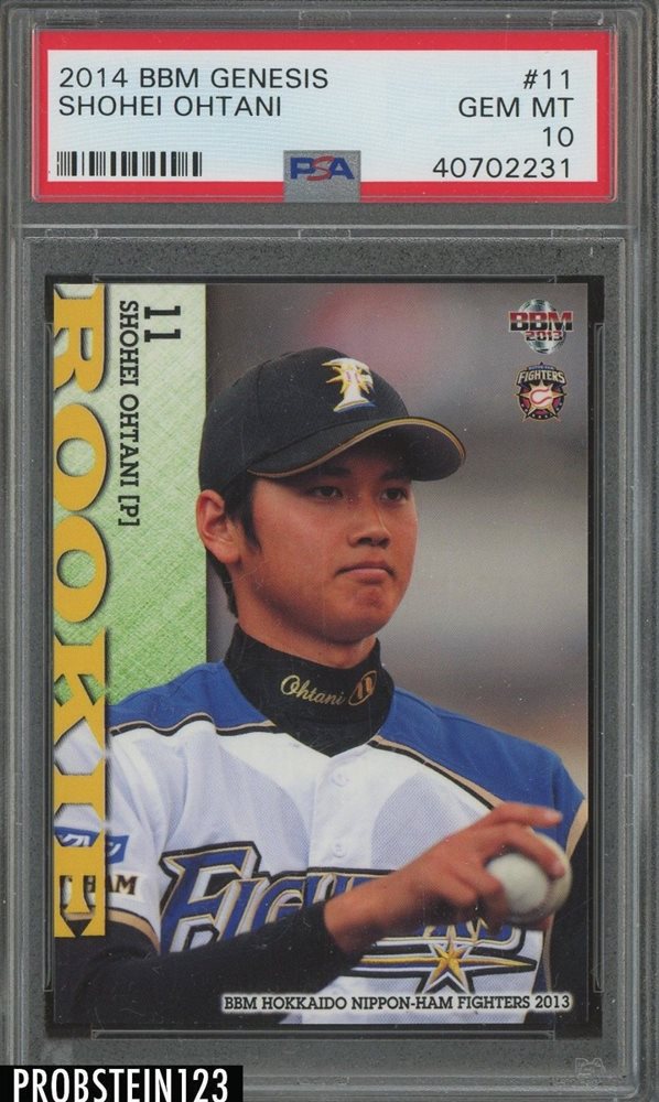 Auction Prices Realized Baseball Cards 2014 Bbm Genesis Shohei Ohtani
