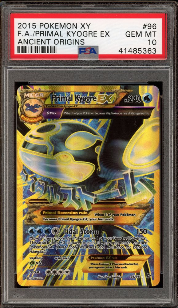 Auction Prices Realized Tcg Cards 2015 POKEMON XY ANCIENT