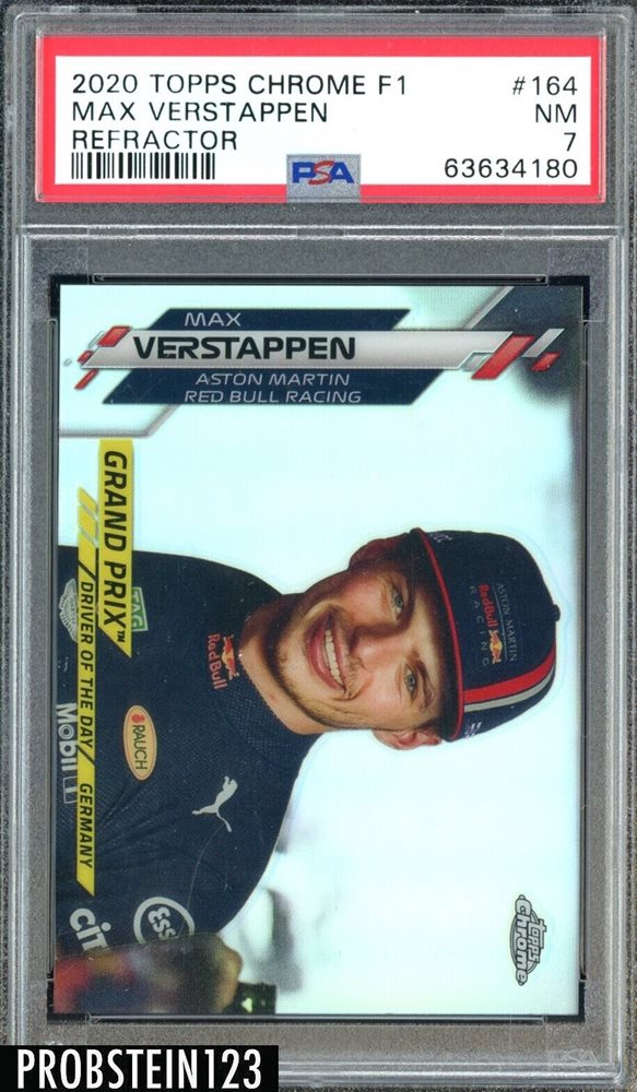 PSA10】 MAX VERSTAPPEN #164 F1 FORMULA