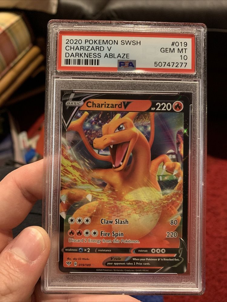 pokemon sword and shield charizard card value Amazon.com: Pokemon - Charizard ex 228/197 - Obsidian Flames - Hyper Rare main image 1