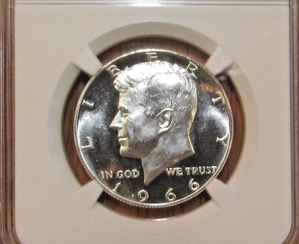 1966 SMS 1966 Kennedy Half Dollar NGC MS 68 CAMEO ! Price Guide