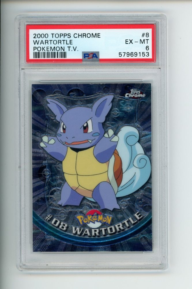 Auction Prices Realized Tcg Cards 2000 TOPPS CHROME POKEMON T.V.