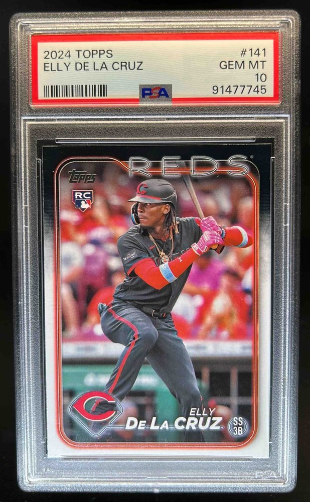 Elly De La Cruz MLB エリーデラクルーズ　PSA10 PSA 10/10 ELLY DE LA CRUZ AUTO 2022 Topps Chrome ORANGE