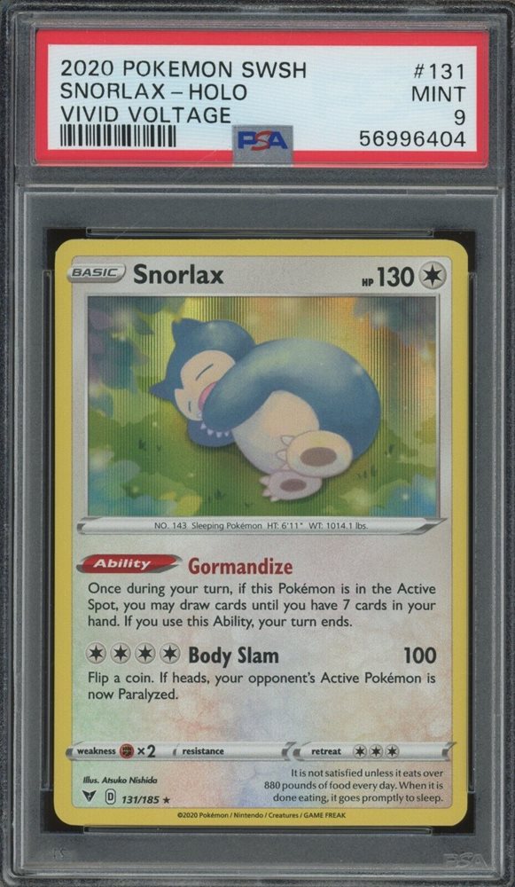 Auction Prices Realized Tcg Cards 2020 POKEMON SWORD