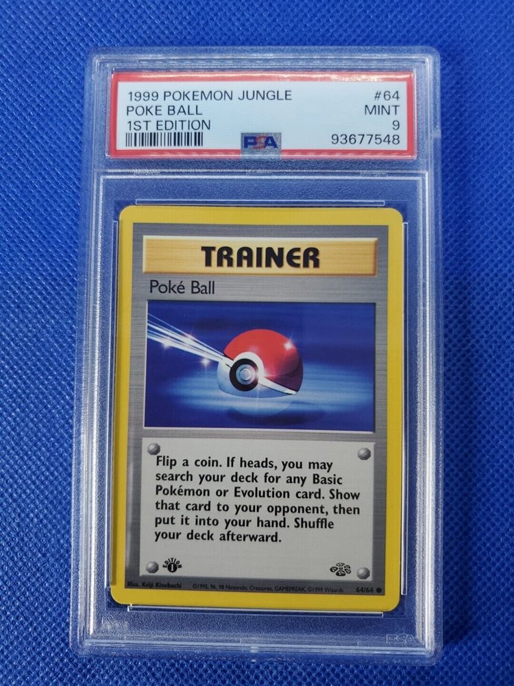 Auction Prices Realized Tcg Cards 1999 Pokemon Jungle Poke Ball 