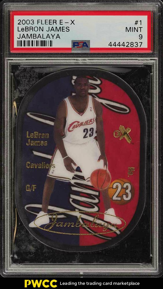 PSA9 2003 Fleer E-X レブロンジェームズ ルーキーカード Auction Prices Realized Basketball Cards 2003 FLEER E-X
