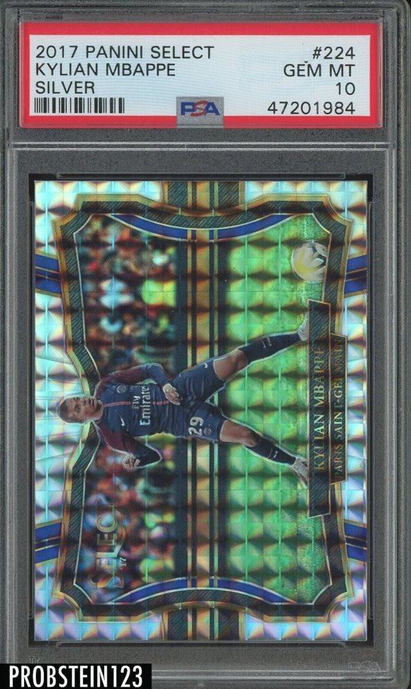 Auction Prices Realized Soccer Cards 2017 PANINI SELECT Kylian Mbappe