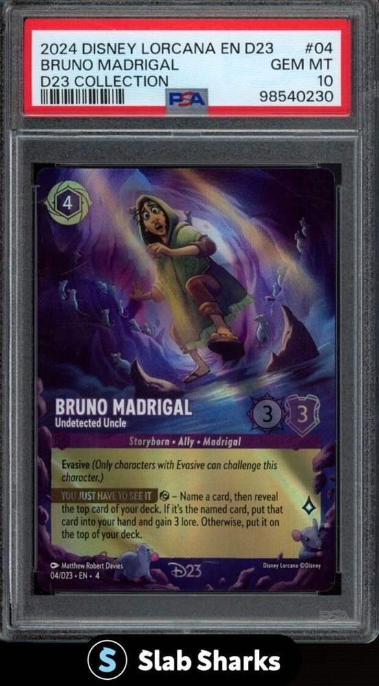 Auction Prices Realized Tcg Cards 2024 DISNEY LORCANA EN D23