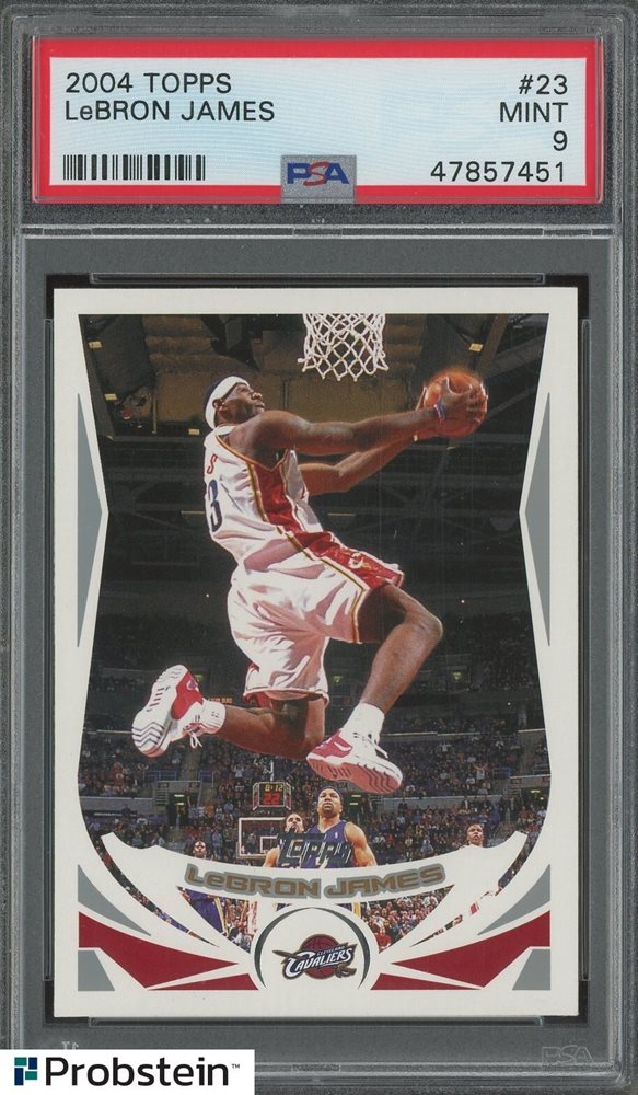 その他 Lebron james 2004 PSA 9 PSA 9 2004 SP Authentic LEBRON JAMES | eBay